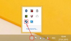 разворачивание клиента из трея