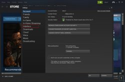 переход к настройками интерфейса